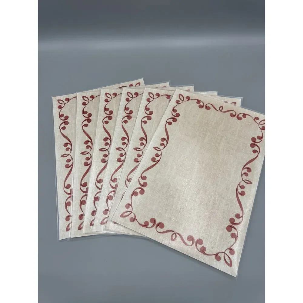 Vintage Scenic Kentucky‎ Vinyl Placemats Set Of 6 READ DETAILS